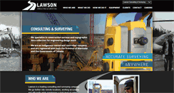 Desktop Screenshot of lawsonsurveys.com